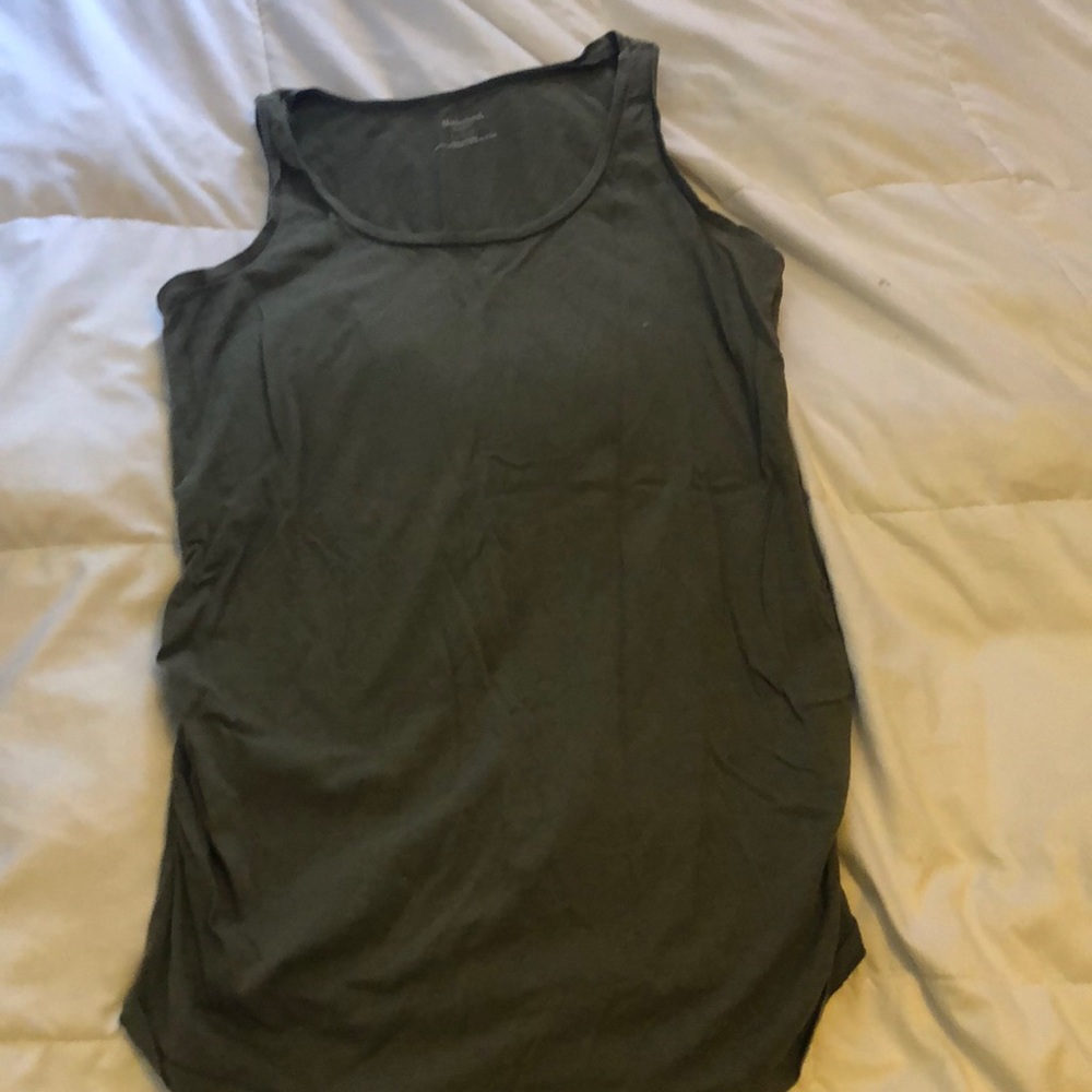 Maternity top for summer Olive Green size L